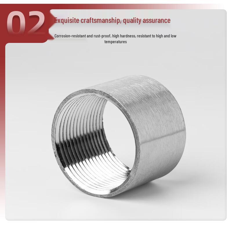 Stainless Steel Internal Thread Straight Connector