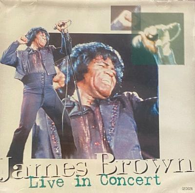 CD JAMES BROWN - Live In Concert QED028 QED UK Soul/Funk Used