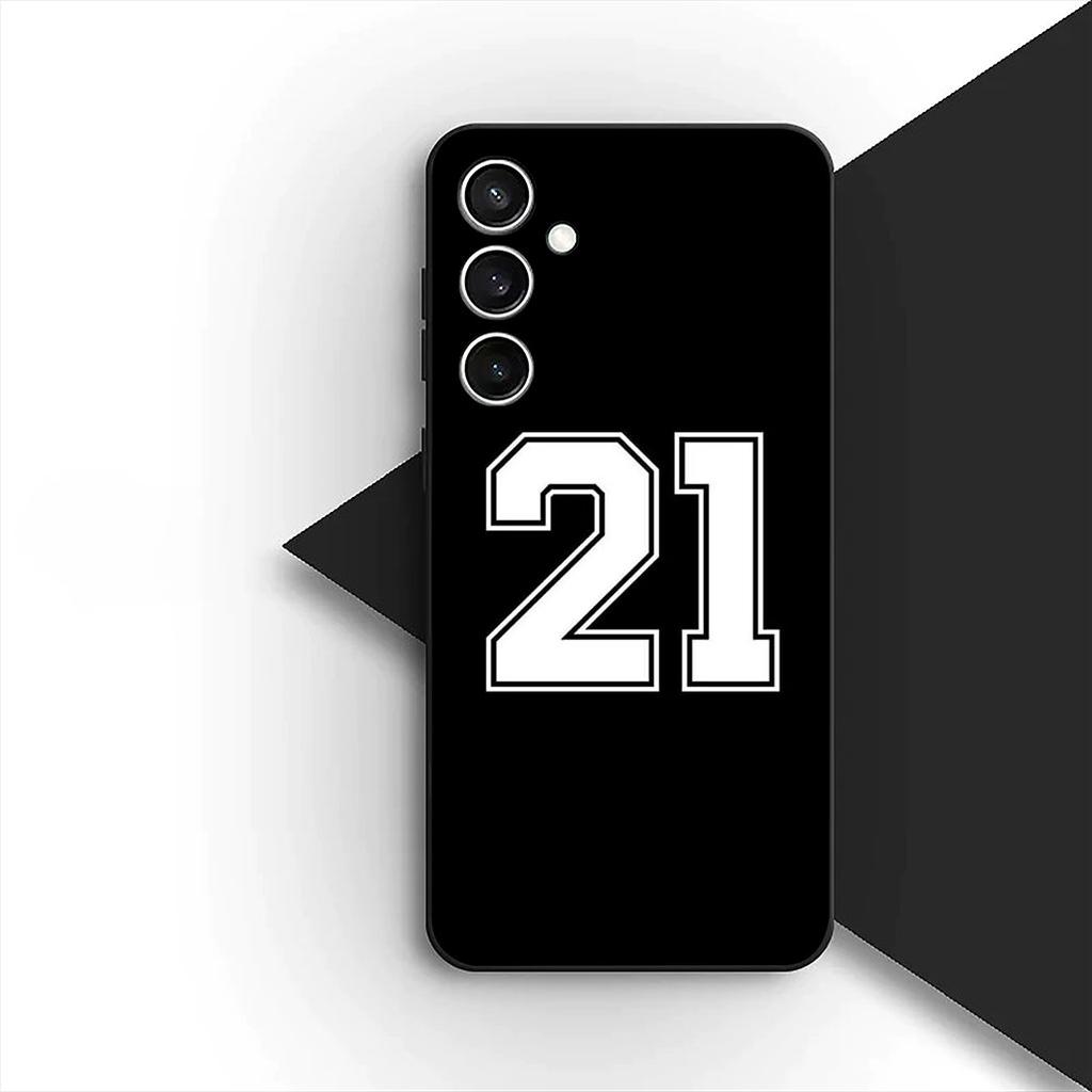 Number Football Basketball Sport No 24 5 10 23 Phone Case for Apple iPhone 12 13 Pro Max Mini ProMax X XR Air XS 12Pro 13Pro