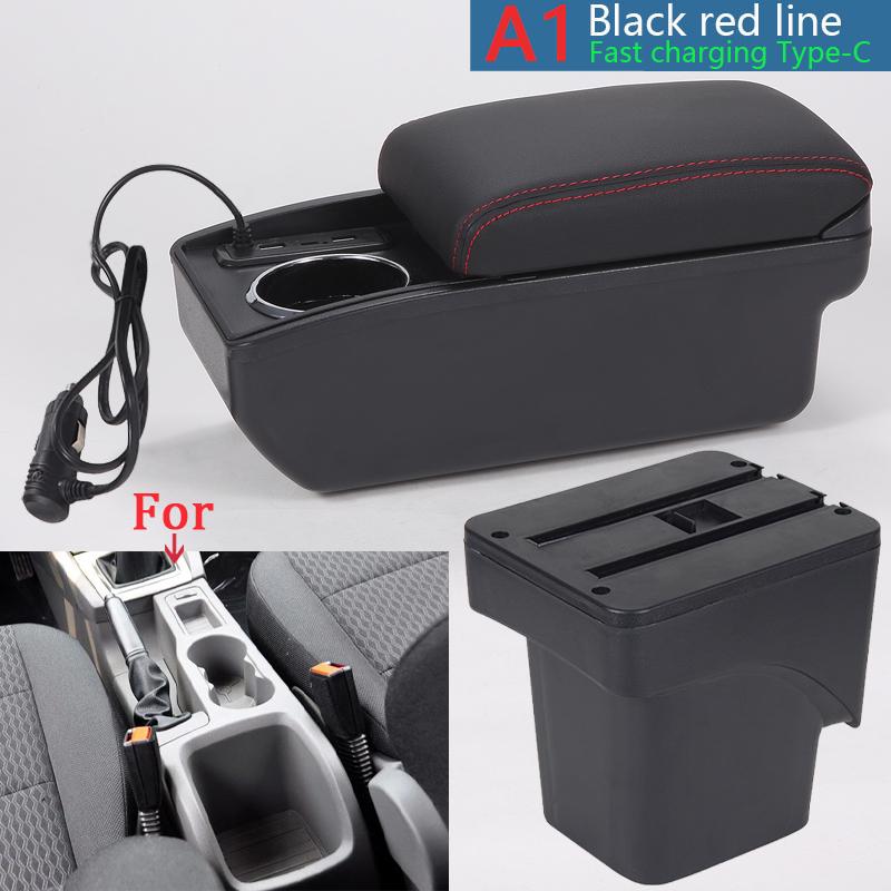 For Ford Focus 2 Armrest Box For Ford Focus Mk2 Car Armrest Accessories Dedicated Interior Details Retrofit Parts Storage Box