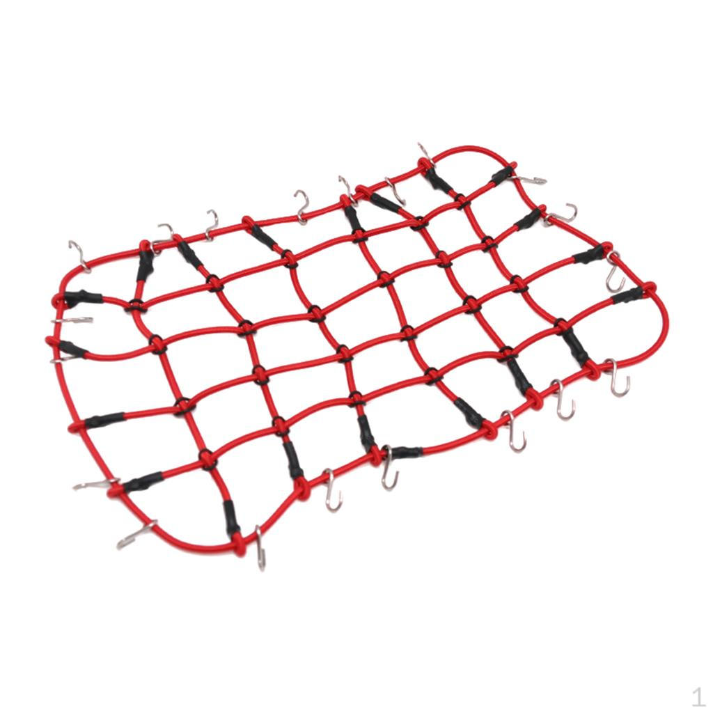

230x140mm Elastic Luggage Net for RC crawler AXIAL SCX10 D90 Car Accessories Red1
