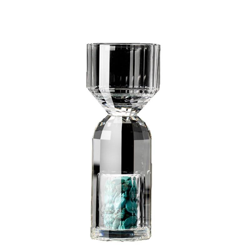 Bamboo Joint White Wine Cup With Vertical Stripes Wine Decanter Strong Liquor Cup Single Mouth Cup Crystal Glass Small Wine Cup