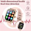 2025 New Smart Watch Women 1.75" HD Display Heart Rate IP68 Waterproof Sports Fitness BT Call Smartwatch for Lady Gift