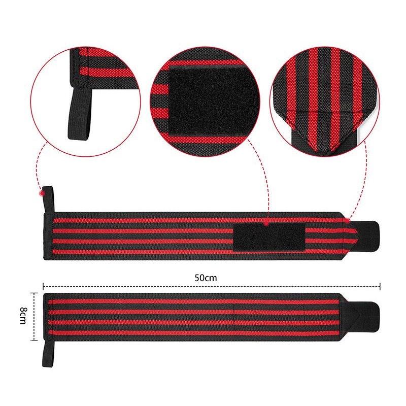 1Pair Wrist Support Protection Strap For Men Women Strength Training, Weightlifting, Powerlifting Lift Heavier