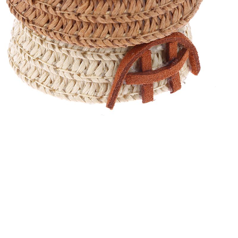 

1/12 кукольный домик, украшение для дома, миниатюрные тканые украшения в форме гриба