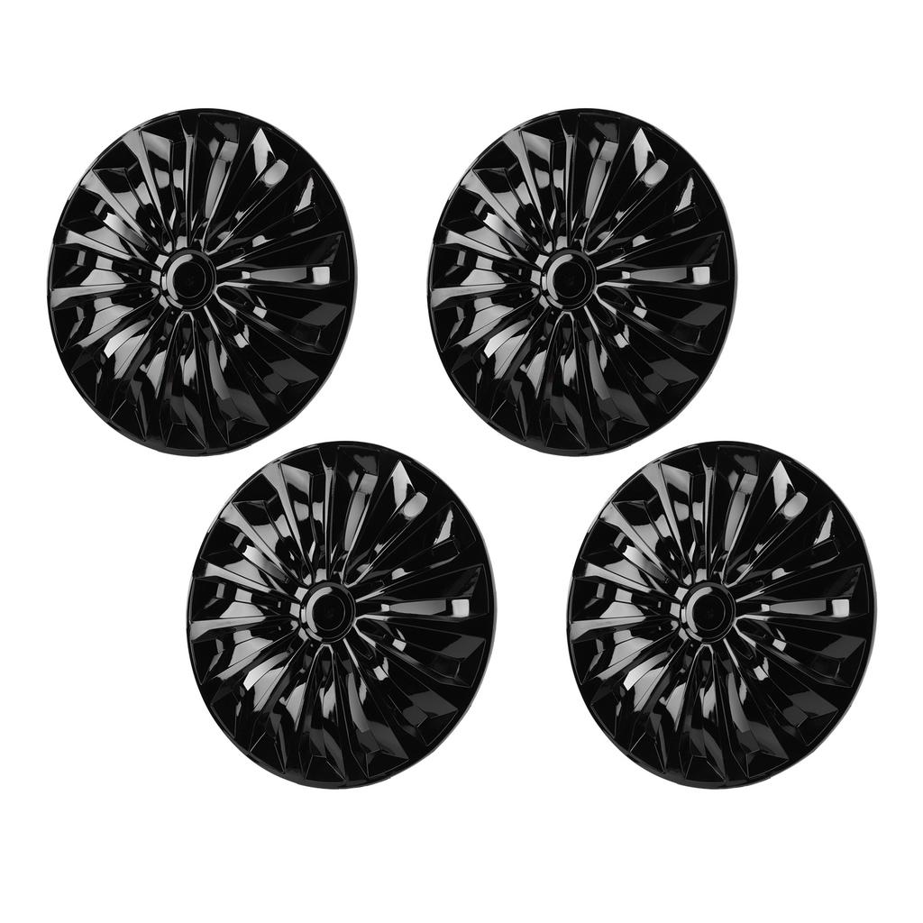 4PCS Hub Wheel Covers 14 Inch Clip On Mounting Stylish Design for R14 Car Tires