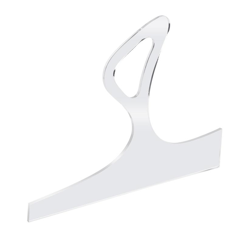 M-Modern-Charcuterie Template Acrylic Handle Cutting Board Router Template Straight Angled Tracing Stencils Guide Tools