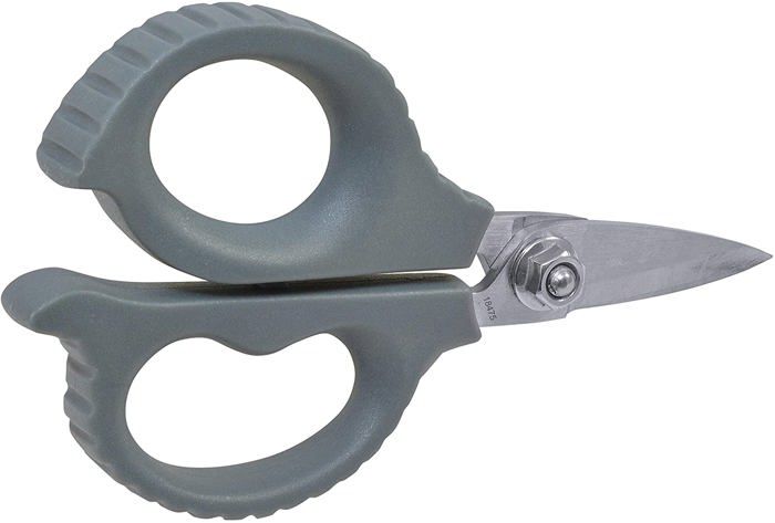 Cisaille à main - Clauss - 18475 - Titane - 14 cm - Lames dentées