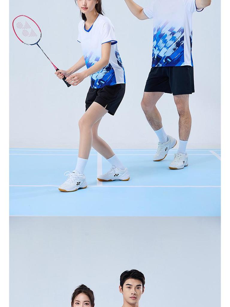 Quick-Dry Breathable Badminton & Volleyball Unisex Training Uniform Set with Printed Numbers