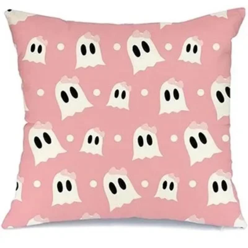 Halloween ghost decoration pillow pillow sleeve is suitable for home living room sofa waist cushion bedroom room decoration
