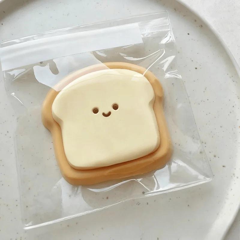 Multi Langzaam Rijzende Squishy, Willekeurige Selectie: Kaas Knijpspeeltjes, Gestoomde Broodjes En Dumplings,Lang Boterbrood,Beer Squishy Speeltjes