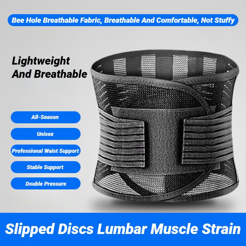 Lumbar Protector Back Adjustable Shapewear Corset Belts Waist Trainer Slimming Sheath Flat Belly Reductive Breathable Mesh
