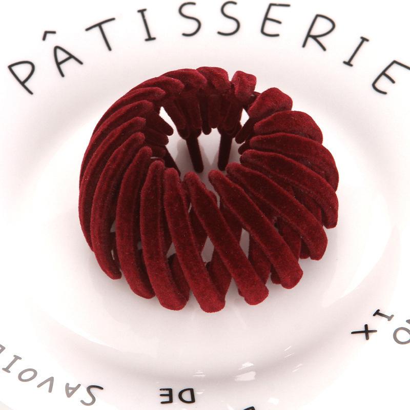 

Мода Женщины Пучок Зажим Крючок Хвост Пряжка Клип Птичье Гнездо Расширяющийся Женский Хвост Аксессуары для Волос Ювелирные Изделия для Волос