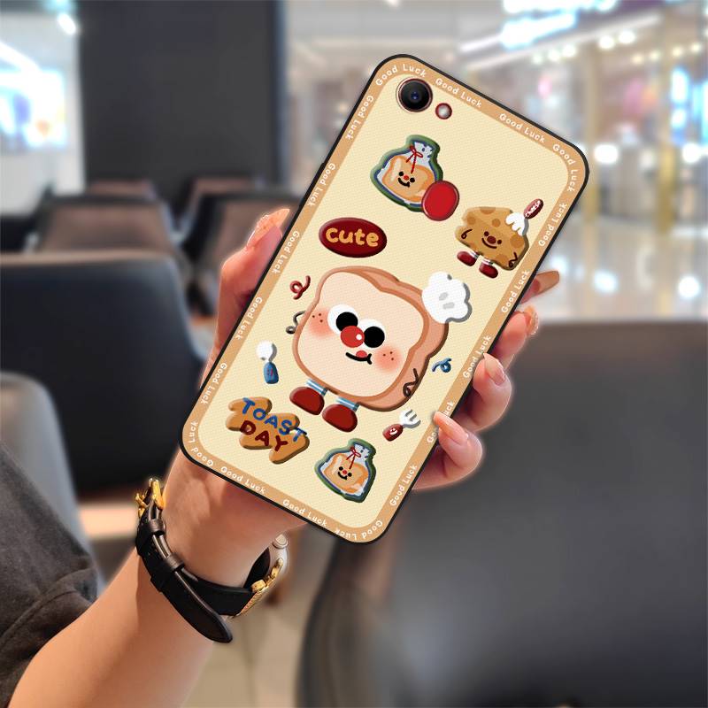 Anti-dust Cartoon Phone Case For OPPO F7 Graffiti Soft Case Silicone Protective Dirt-resistant Anti-knock Full Wrap TPU