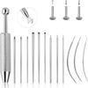 Ohrring-Applikator Ohrring-Applikator Piercing-Kit Durchstich-Verbindungsstift Nasenpiercing