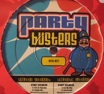 12-Zoll Schallplatte DJ BLACKOUT - Party Busters Vol. 5 Start Bouncin' BDS827 BUDS Vertrieb US Rap & Hip-Hop/R&B Gebraucht