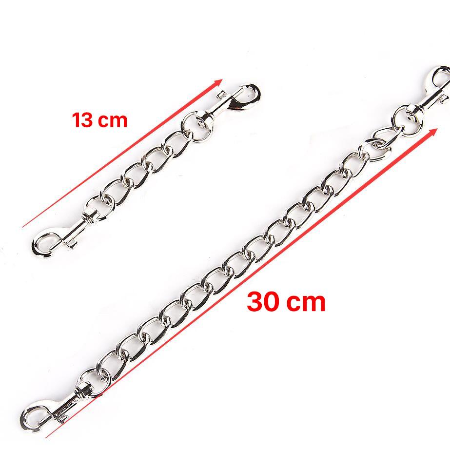 Sex Toys Erotic Accessories Double End Metal Hook Chain For Restraints Handcuffs Convenient Connection Bdsm Bondage