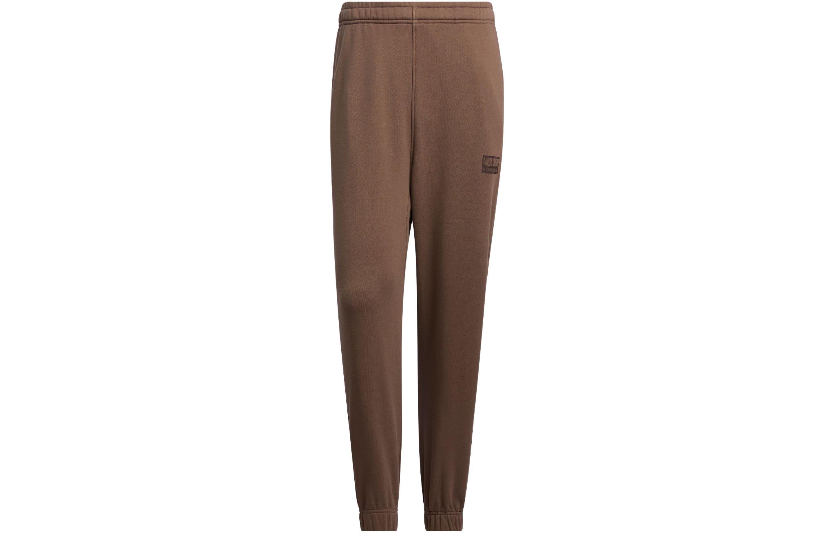 Adidas Verbiage Pants Knitted Sweatpants Men s Stratum Dark Earthy Brown IS7425 L