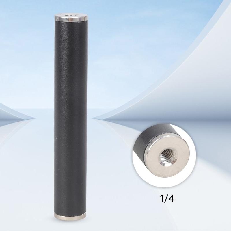 Extension Rod with 1/4inch Thread Extending Selfie Stick Rod Portable Threaded Camera Adapter for Tripod Light Stand