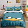 Cartoonish Duck Face Design. Bedding Sets Duvet Cover Sets Duvet Covers Pillowcases(1 * Duvet Cover 2 * Pillowcases Without Duvet Insert)