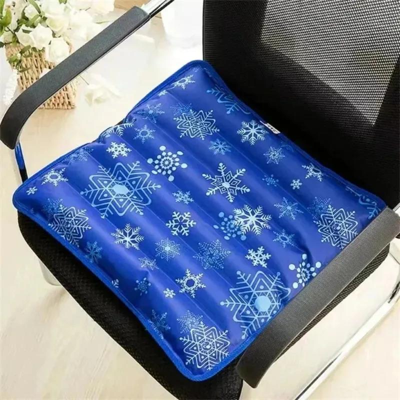 Cooling Mat,Cool Pillow Ice Pillow-Water Cooling Seat Cushion for Office Chair Car,Soft Summer Ice Water Pad,Summer Cooling Pad