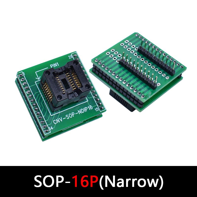SOIC8 SOP8 SOP16 SOP20 TSSOP8 TSSOP24 SOP44to DIP8 DIP16 DIP44 Wide-body Seat Wide 200mil Programmer Adapter Socket