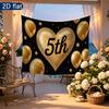 Party Backdrop Heart Photo Booth Background Front Door Decor