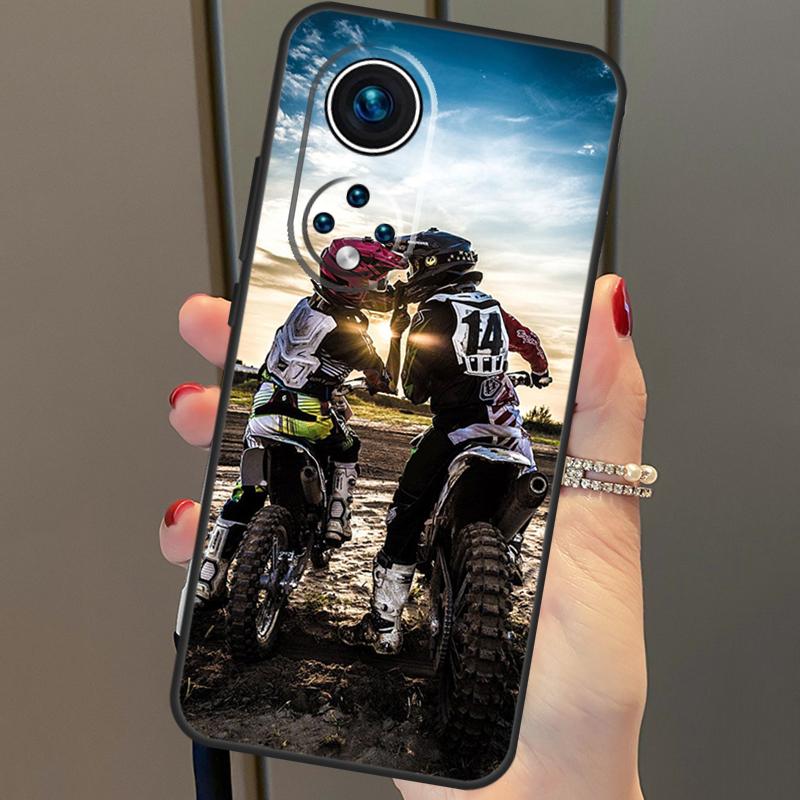 

Moto Cross Motorcycle Sport Case For Honor X8a X9a X7a X6a X7 X8 X9 X9b X8b Honor 90 70 50 10 Lite Magic 6 5 Pro Cover Honor Magic6 Lite