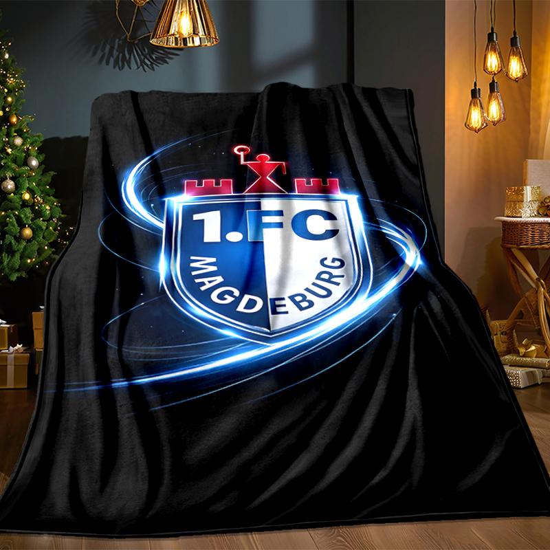 Magdeburg Flames Blanket Lightweight Ideal Bedding Blanket Perfect for Travel, Camping, Living Rooms, Offices, Sofas, Fan Christmas Gift