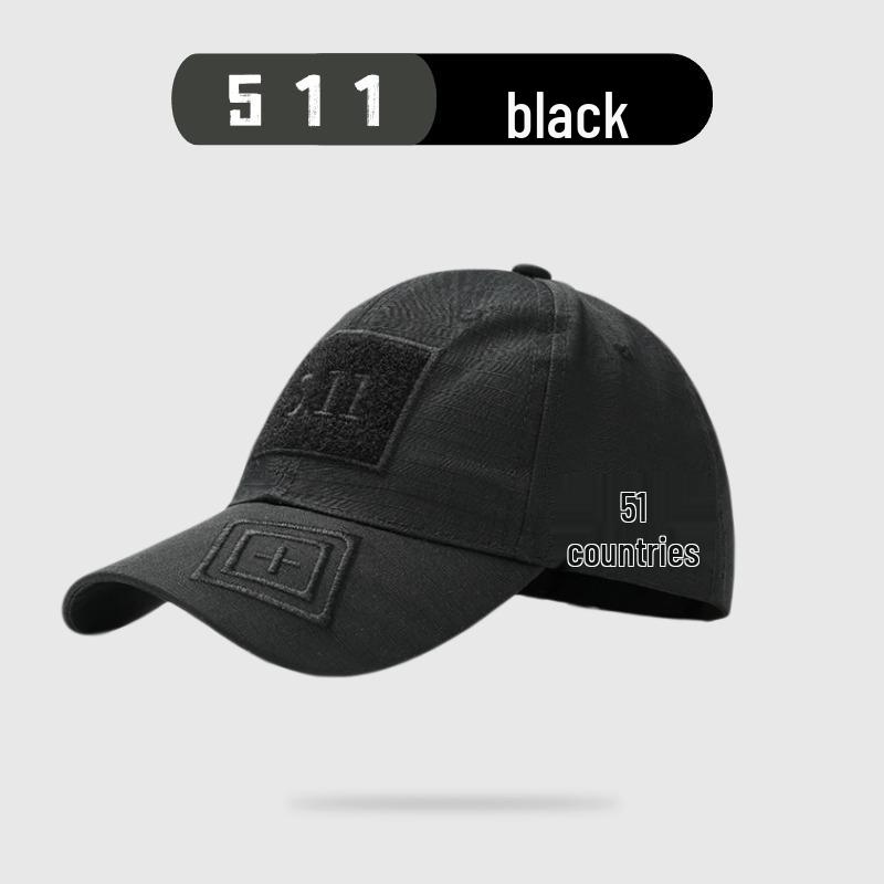 Unisex Tactical Camouflage Baseball Cap - Velcro Duckbill for Outdoor Adventures and Hiking