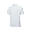 Lightweight Breathable Short Sleeve Polo Shirt Men Tops Pure-White SA2259SP05C-WT023