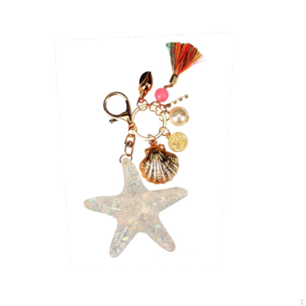 Hvězdice Keychain dárek pro přátele kabelka kouzlo na batoh taška dekorace