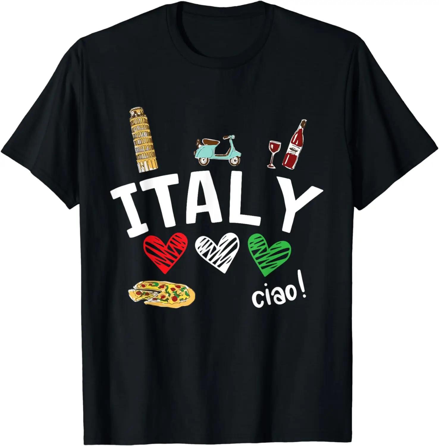 Love Italy and Everything Italian Culture Gift Tshirt Tsh... L