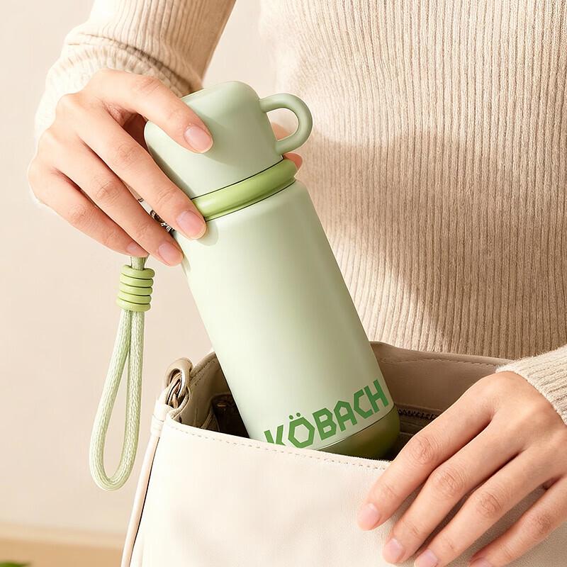 Kangbaxh Portable Dual-Use 316 SS Thermos Mug
