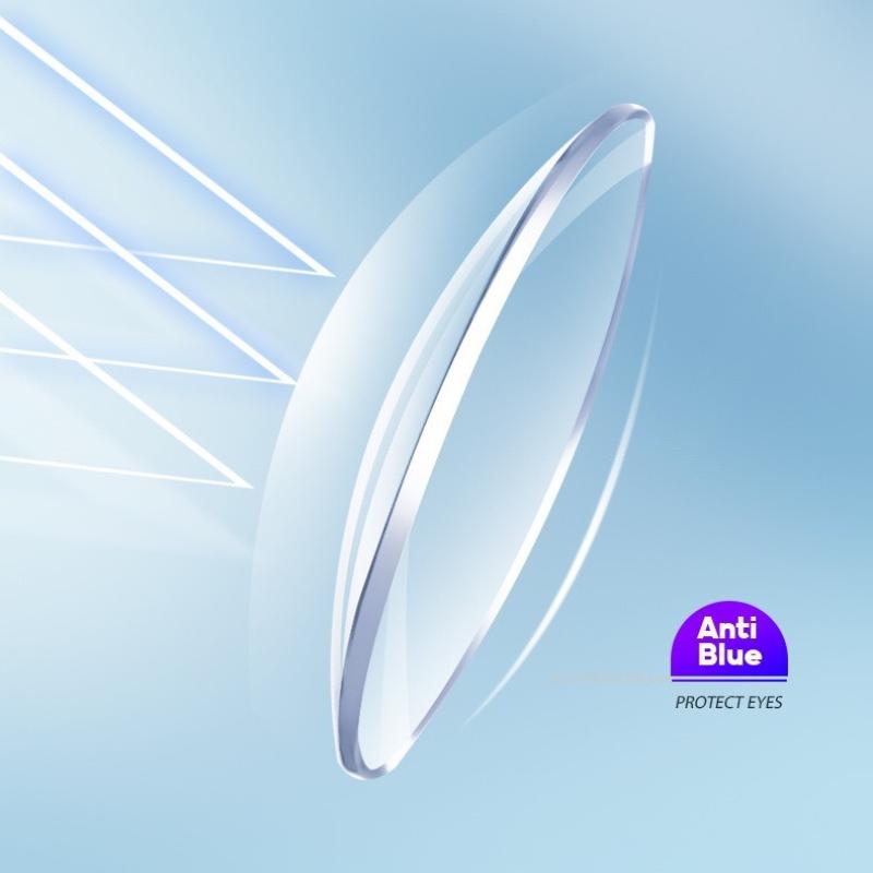 Campus Style Women Glasses Korean Style Anti Blue Light Woman Eyeglasses New Fashion High Quality Square Shape Men'S Glasses