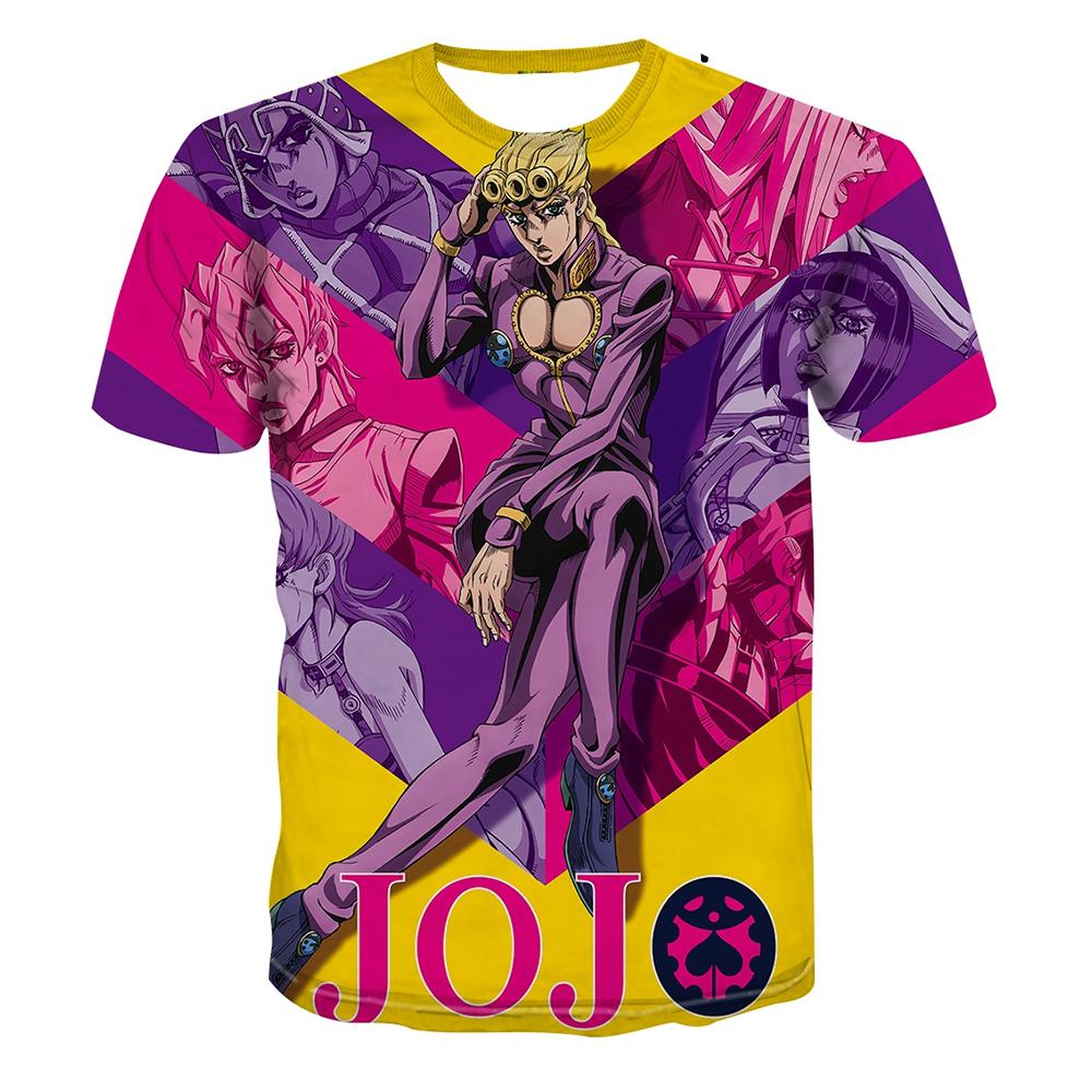 Summer Hot Selling Fashionable Men's 3D Printed Anime Adventure T-shirt Short Sleeved Cool T-shirt