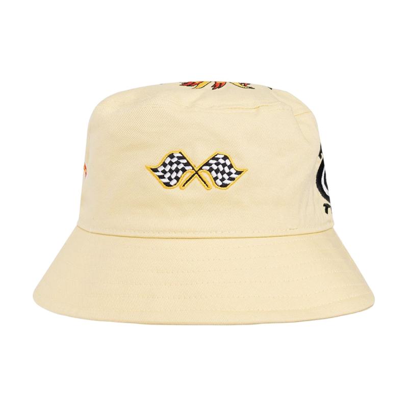 Adidas Bucket Hat Unisex Beige Yellow Adidas HT6534