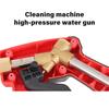 Heavy Duty Quick Disconnect Water Guns With 3 Connects Adapters ABS Copper AntiVibration Handle for Garden Cleaning Task