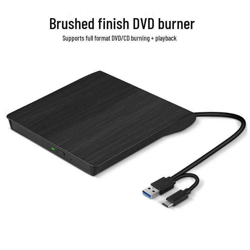 USB 3.0 External DVD Burner & CD-RW Drive for Laptop/Desktop