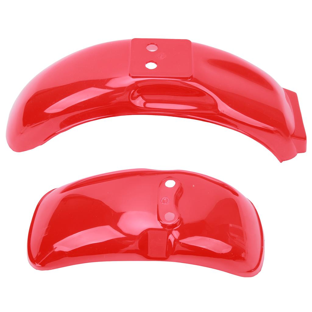 Motorcycle Fender High Gloss Red Front Rear Mud Guard Protector Fit For Z50 Z50A Z50J Z110 Z125 Bikes 8in Or 10in Wheels