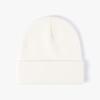 Winter New Warm Knitted Wool Hat LOGO Embroidery Show Face Small Fashion Pullover Hat Ear Protection Hat