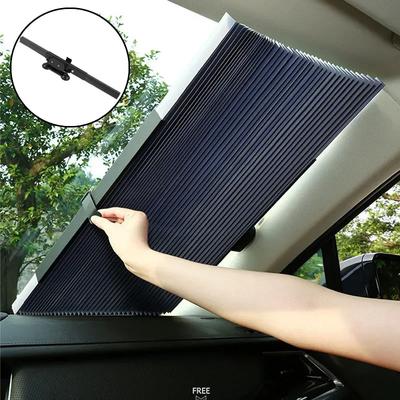 Car Retractable Windshield Sunshade Sun Proetect for Auto UV Blocking Foldable Car Sun Shade Window Sun Block Auto Accessories