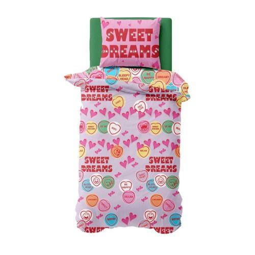 K Collection Sweet Dreams Rotary Panel Duvet Set