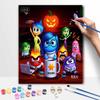 Disney DIY Oil Painting Kits Inside Out Halloween Hand Painting Home Decor Craft Gift Ideas For Adult Paint By Number Art Supplies Sets