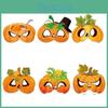 Seasonal Pumpkin Mask Party Prop For Thanksgiving Home Party With Paper Design