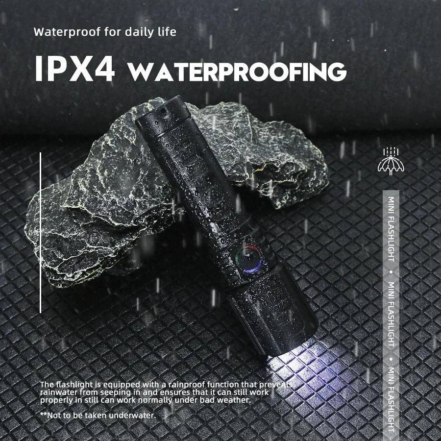 2000LM P50 Flashlight Super Bright USB Rechargeable Tactical Zoom Waterproof LED Torch Lamp Outdoor Camping Fishing Lantern