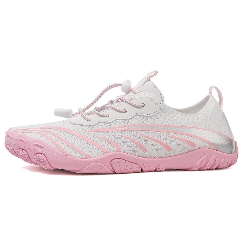 

Унисекс быстросохнущие нескользящие пятипалые водные тапочки: Воздухопроницаемый, приятный для кожи, подходит для активного отдыха на природе и пляжа 40 розовый