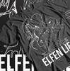 Elfen Lied T-shirt Lucy Nyu Kaede Anime Girl Manga T-shirt Graphic Tee Black