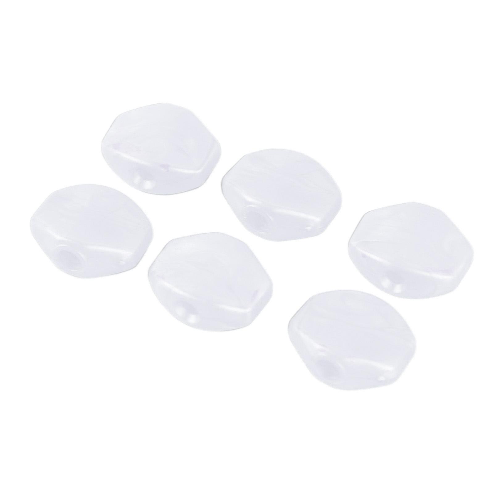 6Pcs Guitar Tuning Peg Plastic Tuner Key Cover Machine Head Knob for Replacement