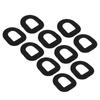 10 Pcs Adhesive Patches Black Adhesive Fixed Sensor Anti Dropping Patch Bandage Patch